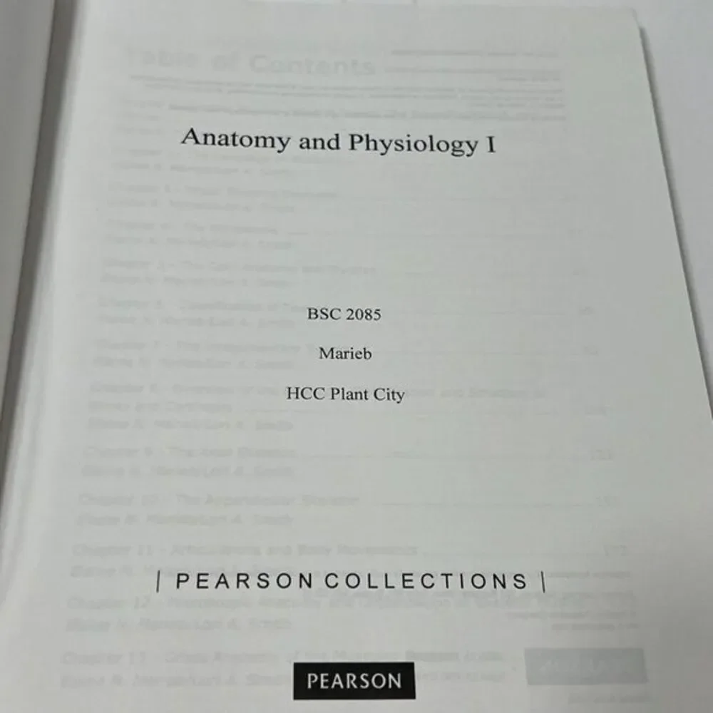 Anatomy and Physiology, Volume 1 (BSC2085 )‎